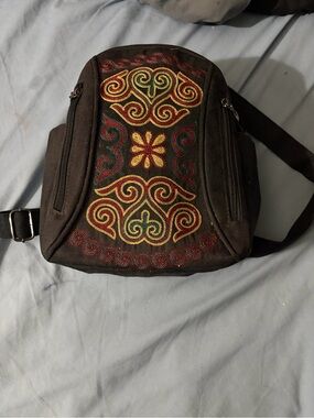 Embroidered Backpack